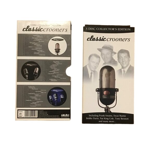 Classic Crooners Disc Collectors Edition CD Set Sinatra Martin Nat King Cole - Picture 2 of 8